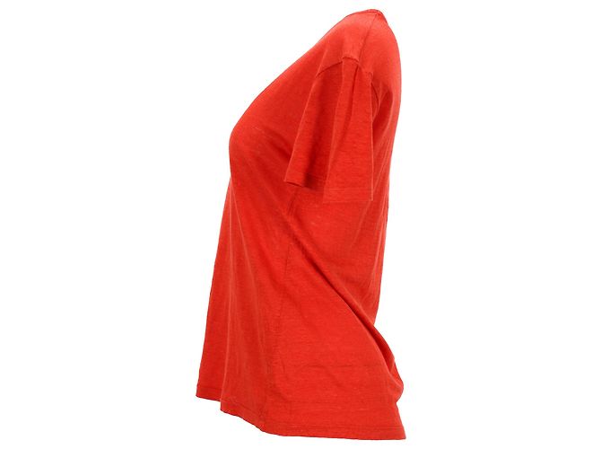 Camiseta T de Alexander Wang en algodón rojo Roja - vista 2