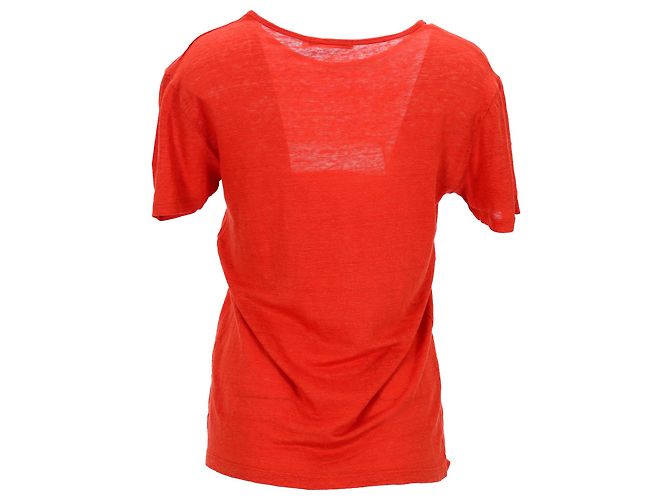 Camiseta T de Alexander Wang en algodón rojo Roja - vista 3