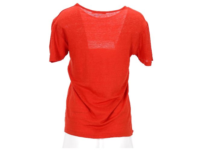 Camiseta T de Alexander Wang en algodón rojo Roja - vista 8