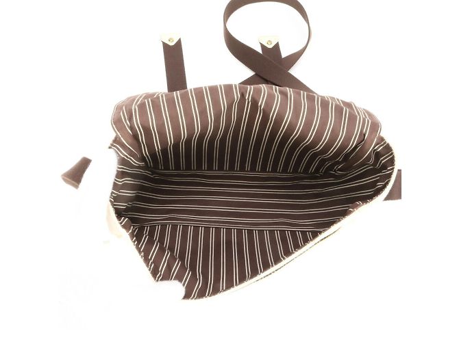 Borsa a Spalla Louis Vuitton Antigua Buzas PM M40042 Crudo - vista 13