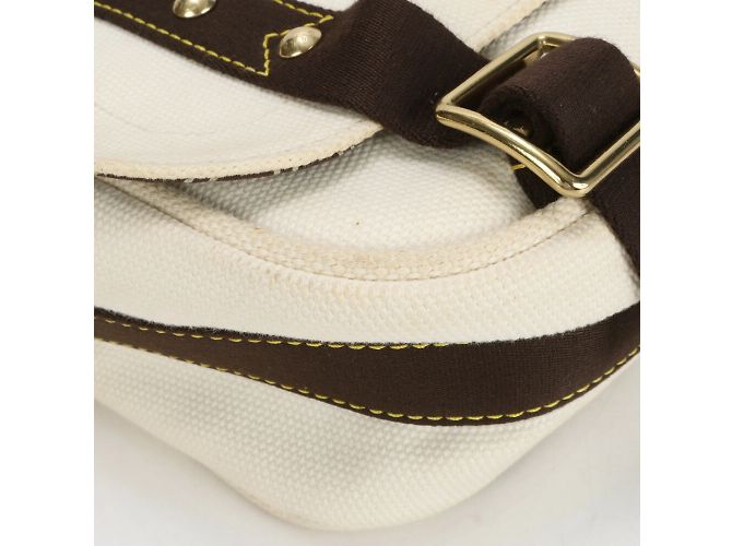 Borsa a Spalla Louis Vuitton Antigua Buzas PM M40042 Crudo - vista 7