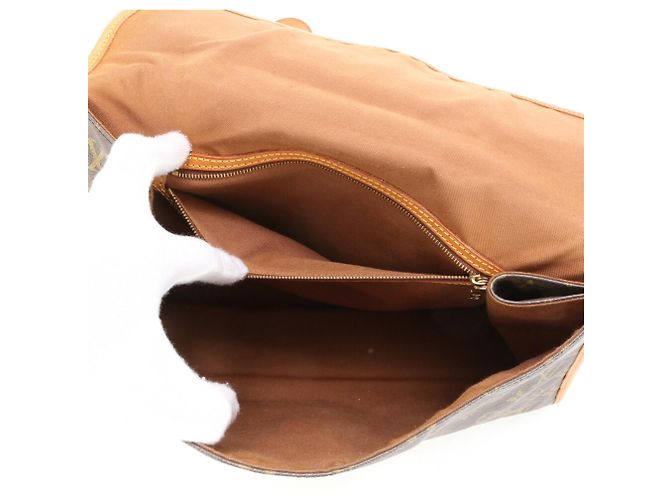 Bolso de hombro de cuero Louis Vuitton Monogram Beverly M51121 Castaño - vista 14