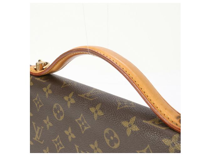Bolso de hombro de cuero Louis Vuitton Monogram Beverly M51121 Castaño - vista 4