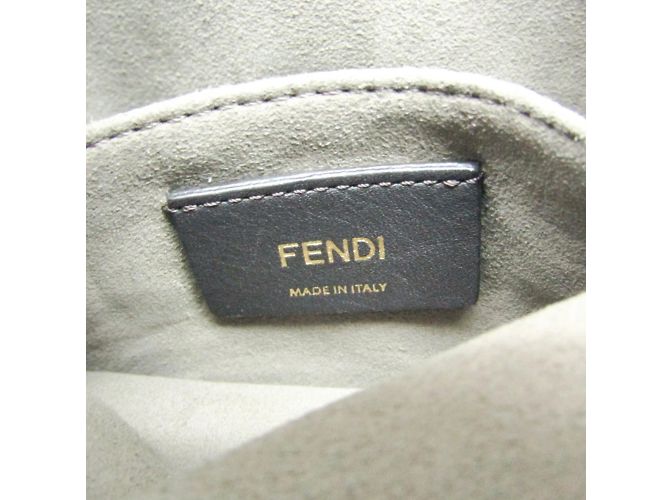 Borsa a spalla in pelle da donna Fendi Mon Tresor 8BT298 - vista 10
