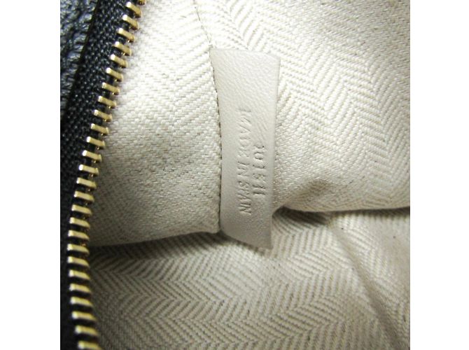Borsa a spalla in pelle Loewe Anagram per donne Nero - vista 10