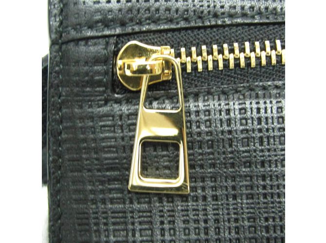 Borsa a spalla in pelle Loewe Anagram per donne Nero - vista 6
