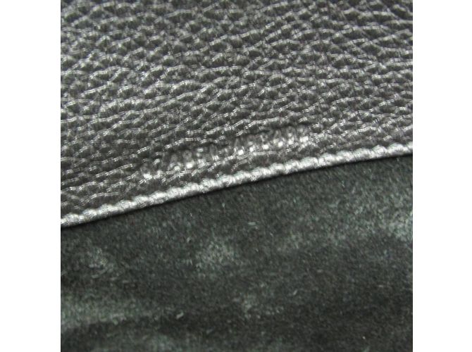 Mittlere Leder-Schultertasche mit Gucci-Logo Schwarz - Ansicht 8