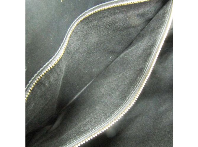 Borsa Medium GG-219406 di Salvatore Ferragamo Nero Beige - vista 9