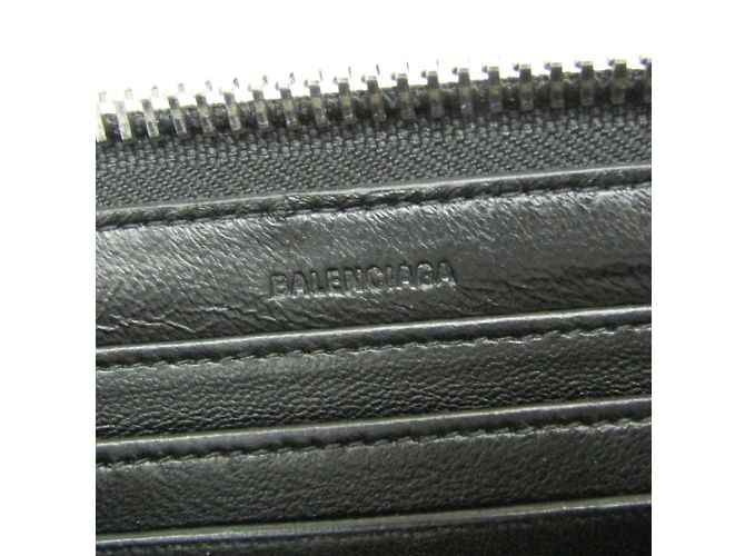 Everyday Balenciaga LEASH CLUTCH 658781 Borsa a Spalla Nero - vista 10
