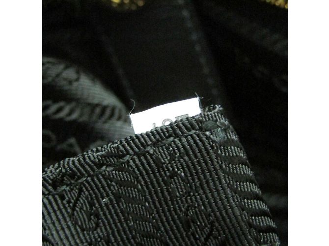 Borsa a tracolla da uomo Prada Tessuto VA0814 Nero - vista 11