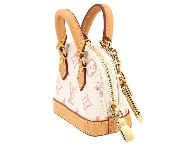 Portachiavi Micro Alma in Monogram Dune di Louis Vuitton Monogramma - vista 4