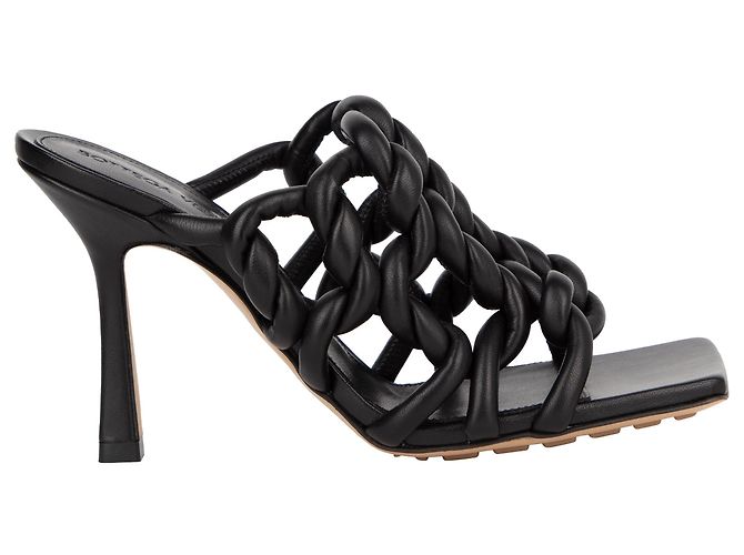 Mule Stretch Nera Bottega Veneta Nero - vista 6