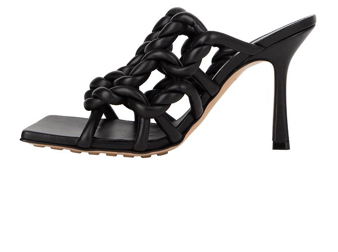 Mule Stretch Nera Bottega Veneta Nero - vista 2