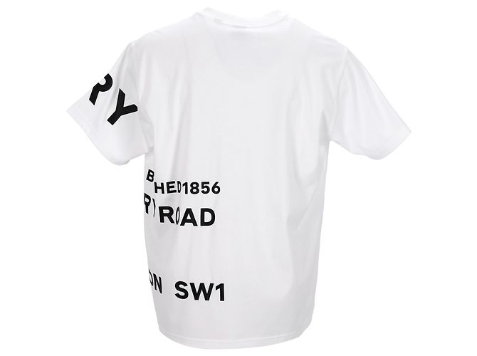 Camiseta estampada Burberry Branco - vista 3