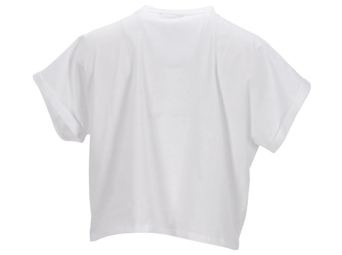 Balmain Crop Top in Weiß - Ansicht 3