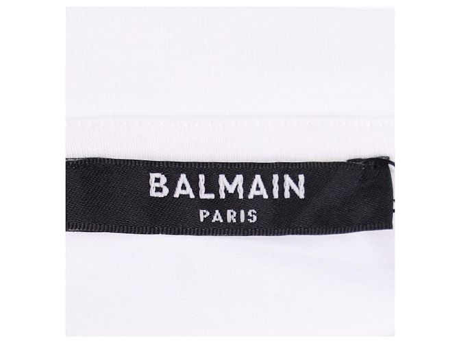 Balmain Crop Top in Weiß - Ansicht 4
