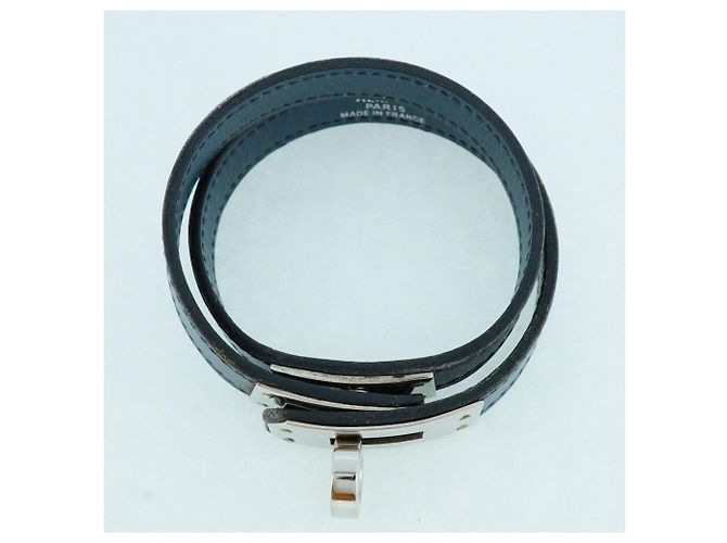 Hermès Kelly double tour Navy blue - view 3