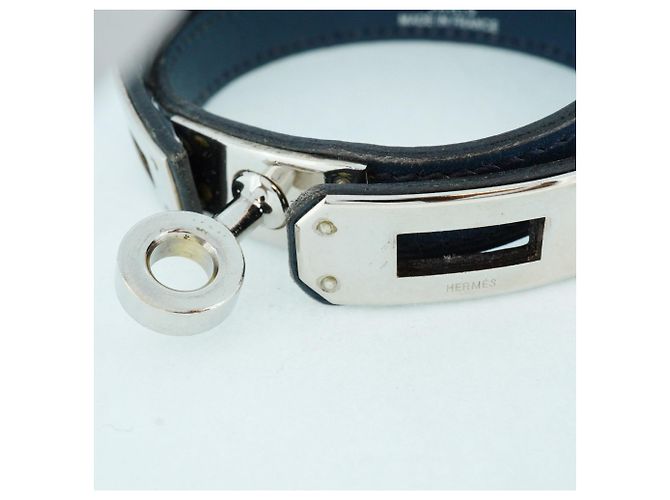 Hermès Kelly double tour Navy blue - view 5