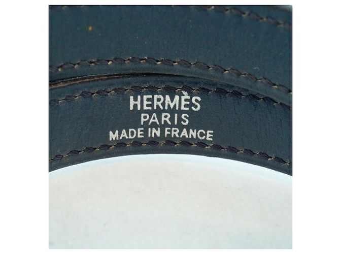 Hermès Kelly double tour Navy blue - view 7