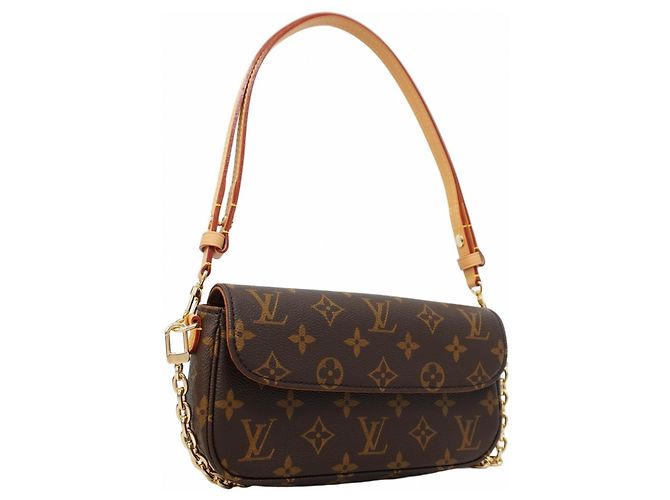 Portafoglio Louis Vuitton Monogram Wallet on Chain Ivy M81911 Marrone - Ansicht 2
