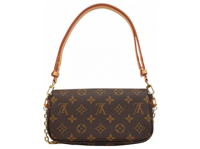 Portafoglio Louis Vuitton Monogram Wallet on Chain Ivy M81911 Marrone - Ansicht 8
