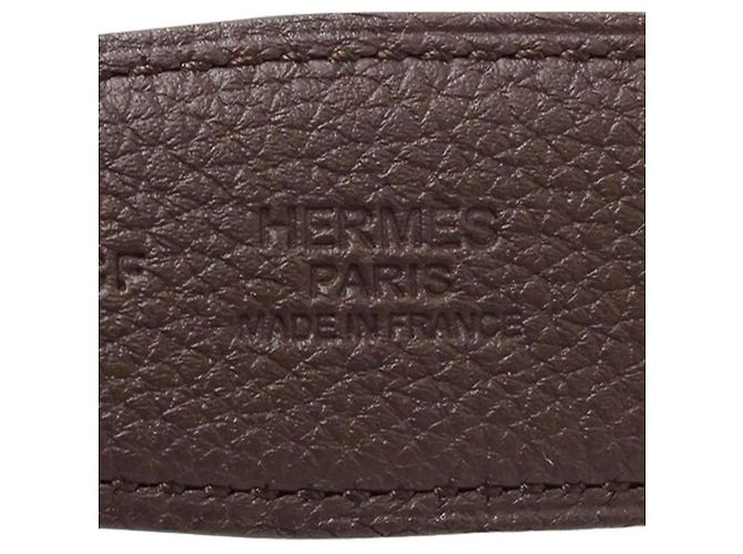 Hermès Cintura Constance Hermes per uomini Marrone Nero - vista 7
