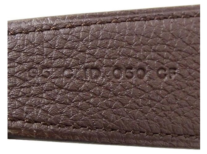 Hermès Cintura Constance Hermes per uomini Marrone Nero - vista 8