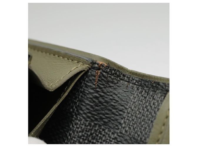 LOUIS VUITTON Cartera Larga Brazza Damier Graphite N62665 Auth 99242 Damier ebene - vista 10