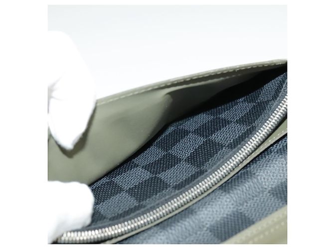 LOUIS VUITTON Cartera Larga Brazza Damier Graphite N62665 Auth 99242 Damier ebene - vista 22