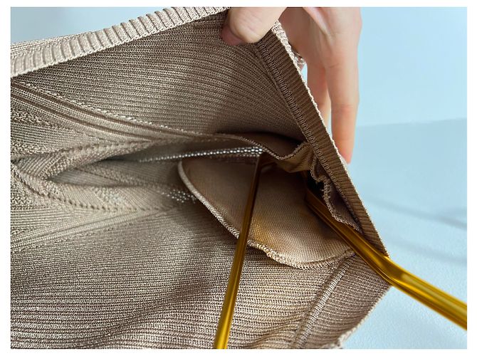 Abito in maglia Balmain Beige in Viscosa - vista 5