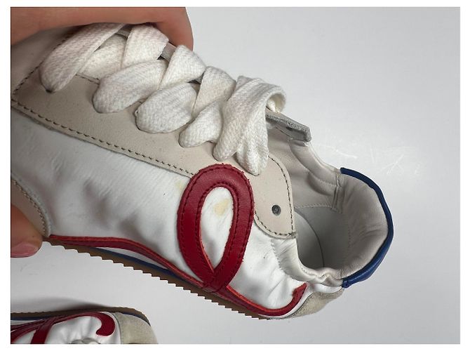 Sneakers Loewe Ballet Runner Pelle Multicolore 37 - vista 12
