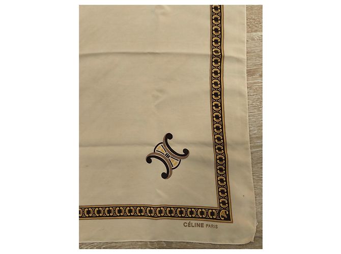 Céline Seidentuch Beige Triomphe 50x50cm - Ansicht 4