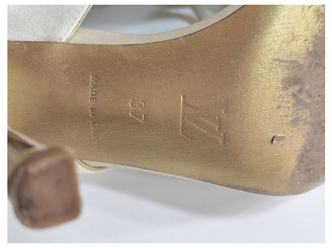 Louis Vuitton Lederpumps Weiß - Ansicht 8