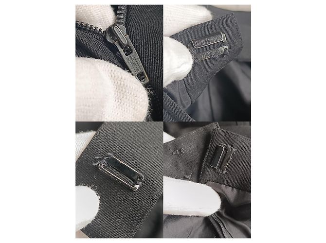 Schwarze Vintage Chanel Rock 1994 94P - Ansicht 6
