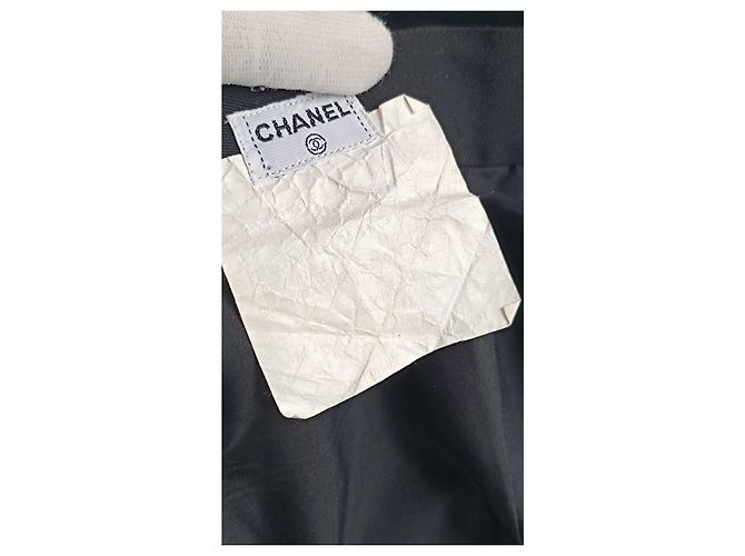 Schwarze Vintage Chanel Rock 1994 94P - Ansicht 8
