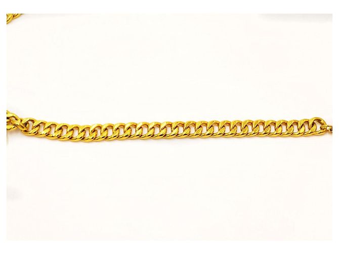 Vintage Seltenes Maison Gripoix Hufeisen Halskette Gürtel Chanel Gold hardware - Ansicht 11