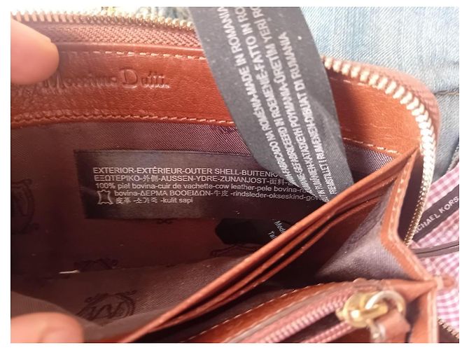 Massimo Dutti Ledergeldbörse braun - Ansicht 8