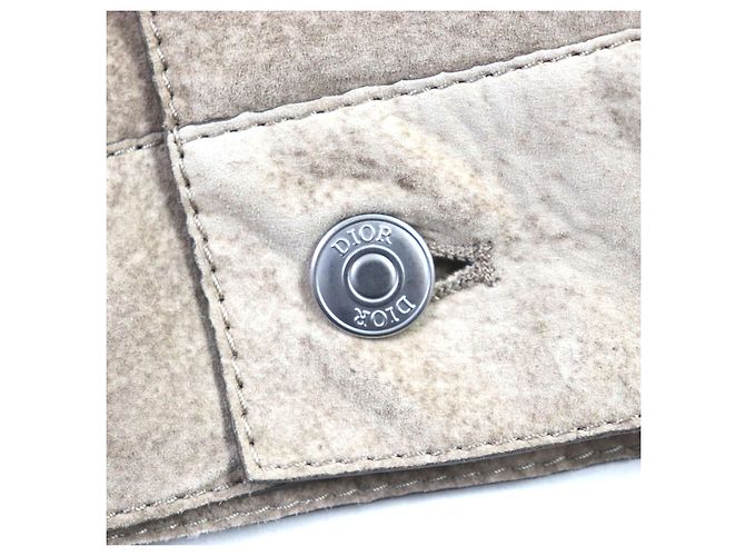 Dior Homme Cactus Jack Lammfelljacke Limited Beige - Ansicht 5