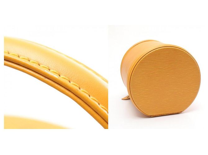 Louis Vuitton Epi Leather Cannes Handbag M48039 Yellow - view 10