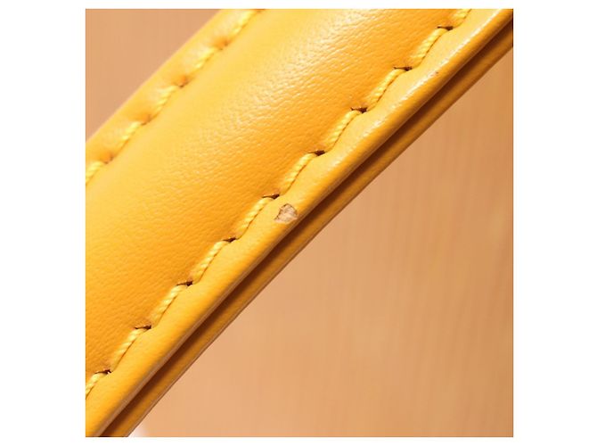 Louis Vuitton Epi Leather Cannes Handbag M48039 Yellow - view 9