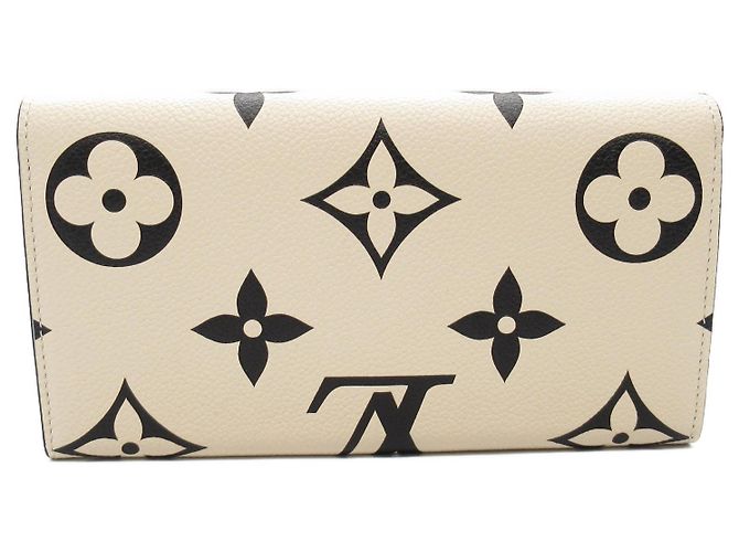 Portefeuille Sarah Louis Vuitton Beige M69514 - vue 2