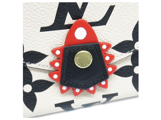 Portefeuille Sarah Louis Vuitton Beige M69514 - vue 8