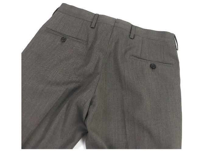 Autre Marque Traje de lana Sartorio Castaño - vista 6