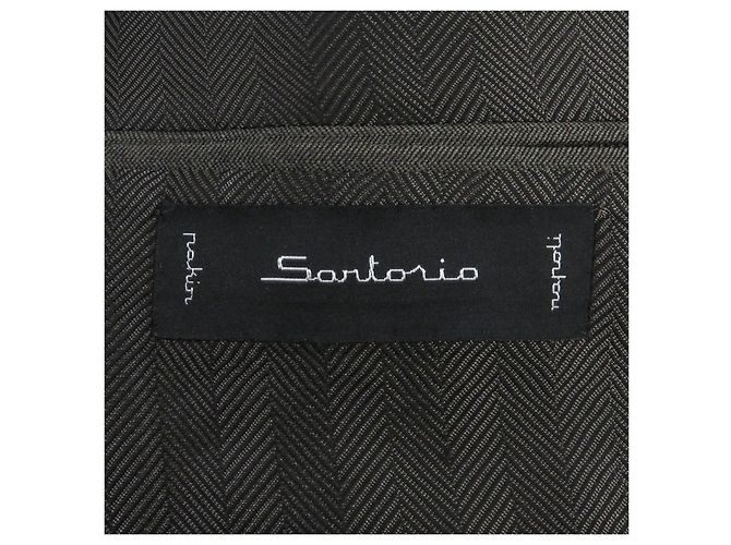 Autre Marque Traje de lana Sartorio Castaño - vista 8
