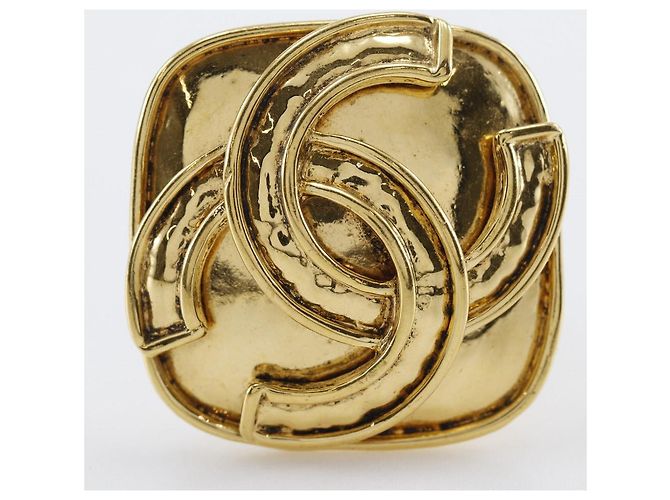 Chanel Coco Mark Ohrringe vergoldet 94P Golden - Ansicht 5