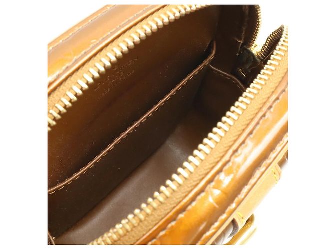 Borsa a spalla Christy PM Monogram Vernis Louis Vuitton M91111 Bronzo - vista 5