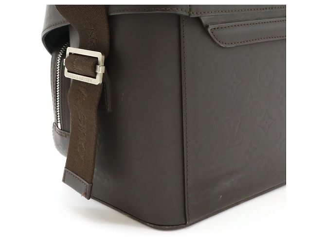 Borsa a tracolla Charlie Monogram Glacé di Louis Vuitton Marrone - vista 6