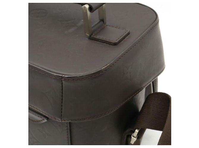 Borsa a tracolla Charlie Monogram Glacé di Louis Vuitton Marrone - vista 8