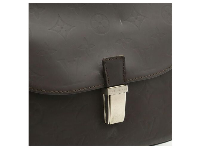 Borsa a tracolla Charlie Monogram Glacé di Louis Vuitton Marrone - vista 9