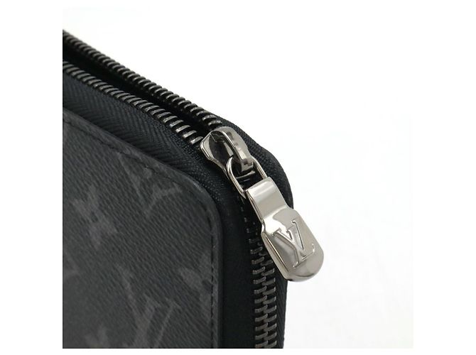 Louis Vuitton Monogram Eclipse Zippy Organizer Wallet M82081 Black - view 4